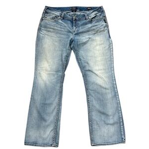 Silver Jeans Women's Boot Cut Light Blue